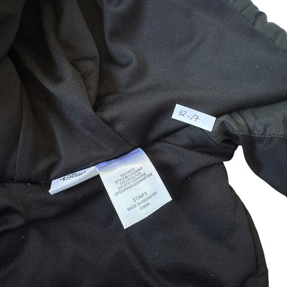 Disney Black Hooded Full Zip Puffer Vest Boy's Size 3T | 32-17 - Picture 4 of 4
